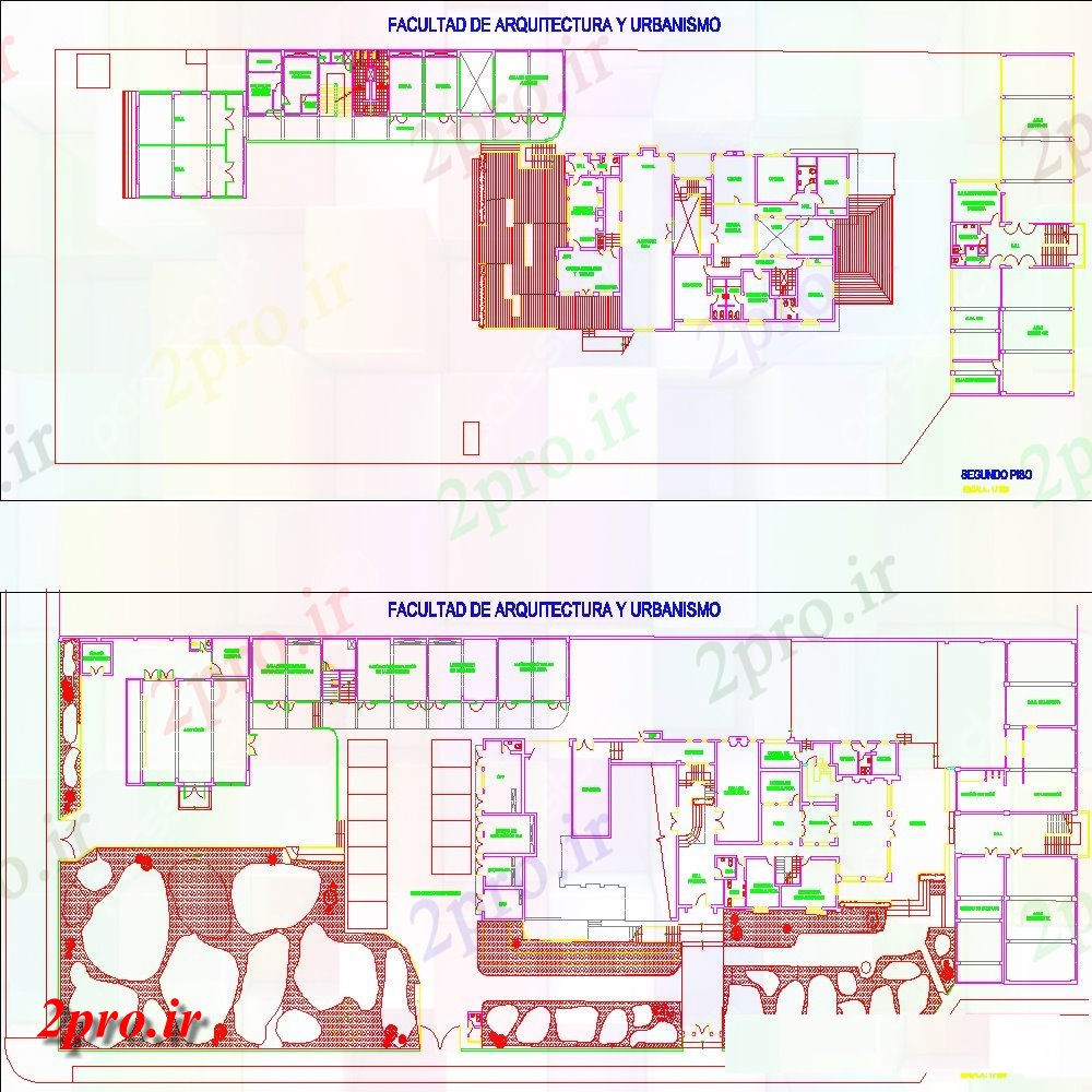 دانلود نقشه مسکونی ، ویلایی ، آپارتمان طرحی خانه با جزئیات به یک 32 در 121 متر (کد151229)
