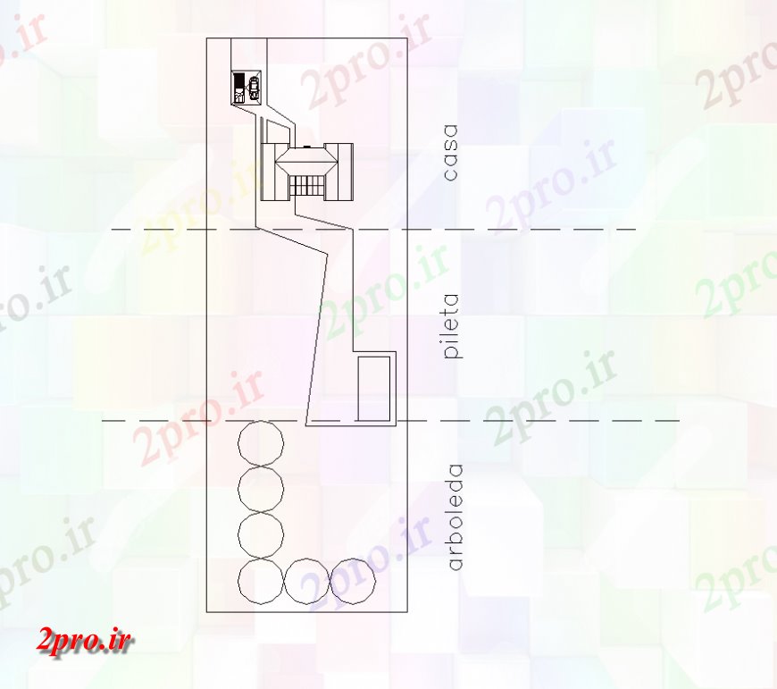 دانلود نقشه مسکونی  ، ویلایی ، آپارتمان  خانه در باشگاه کشور طرحی  دو بعدی   (کد151238)