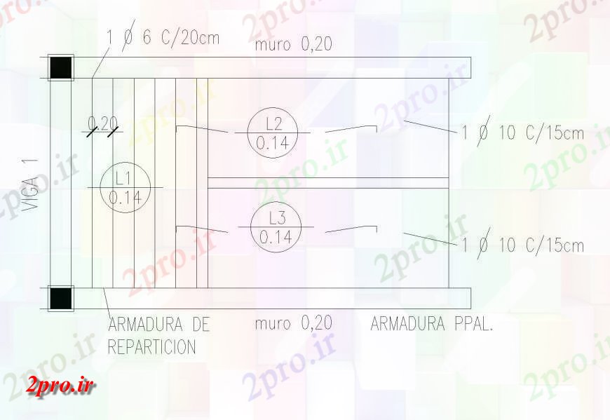 دانلود نقشه مسکونی  ، ویلایی ، آپارتمان  جزئیات تاسیسات و محاسبه از جزئیات مسکن خانواده (کد151357)