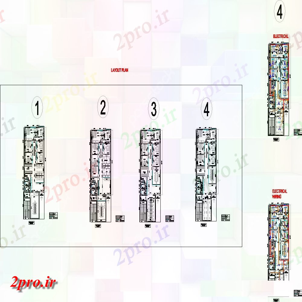 دانلود نقشه مسکونی  ، ویلایی ، آپارتمان  طرحی خانه جزئیات اثاثیه (کد151367)