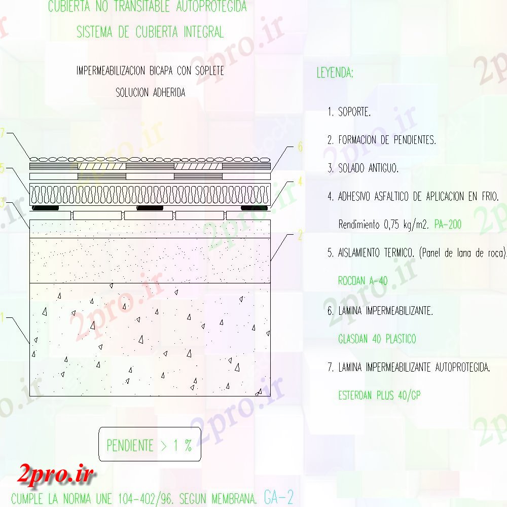 دانلود نقشه جزئیات پله و راه پله  Cubieata از transitable  ac proteged (کد151501)