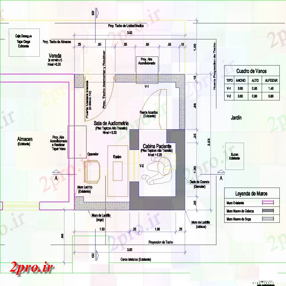 دانلود نقشه مسکونی  ، ویلایی ، آپارتمان  صوتی متریک  طراحی کابین (کد151509)