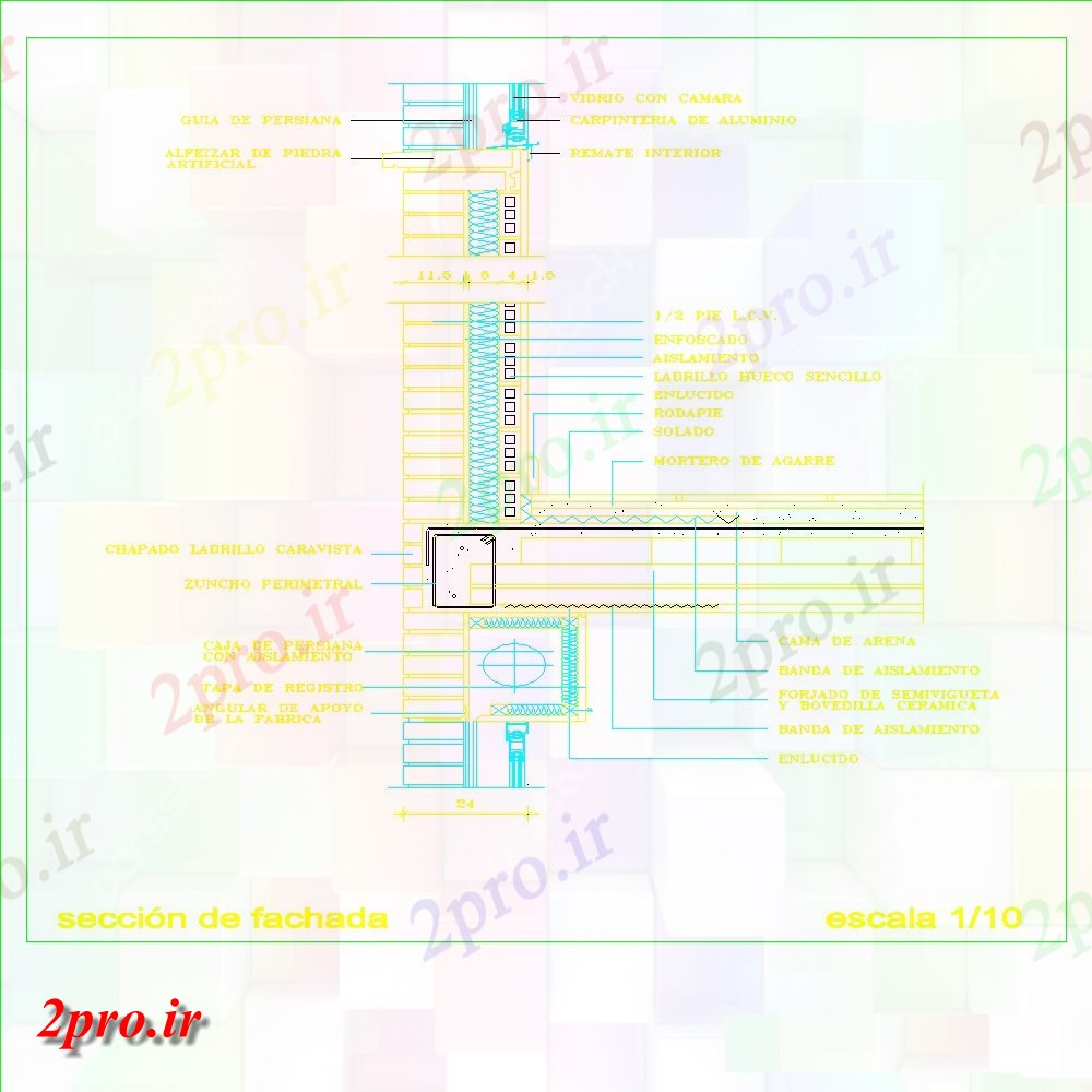 دانلود نقشه مسکونی  ، ویلایی ، آپارتمان  خانه بخش  (کد151841)