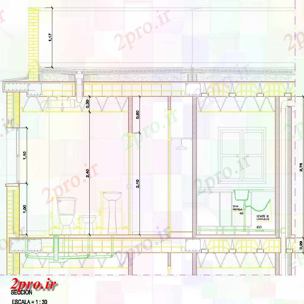 دانلود نقشه طراحی مبلمان آشپزخانه نصب و راه اندازی حمام و طرحی آشپزخانه  (کد152077)