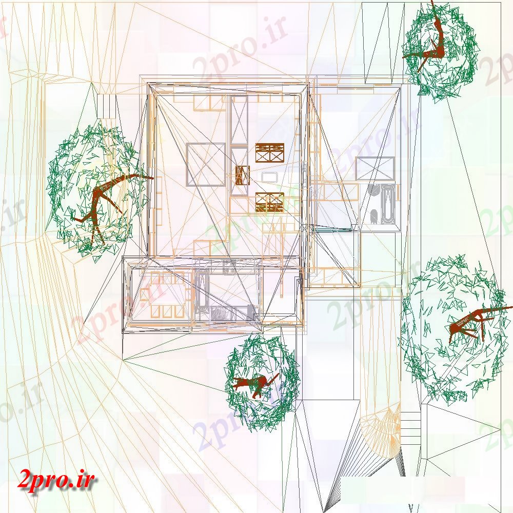 دانلود نقشه مسکونی  ، ویلایی ، آپارتمان  طرحی خانه کار طراحی  (کد152230)