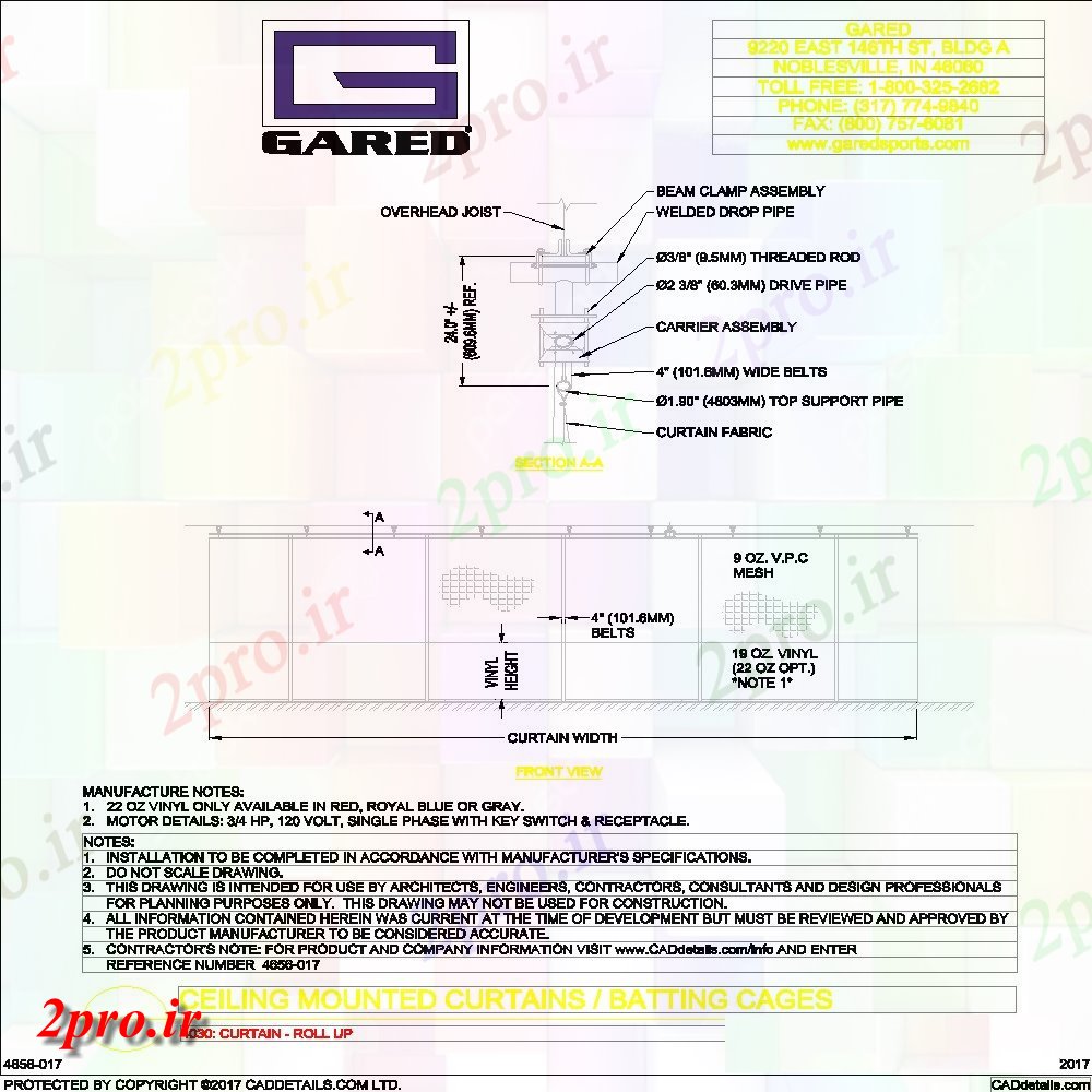 دانلود نقشه ورزشگاه ، سالن ورزش ، باشگاه نما و بخش سقف پرده نصب  و قفس پنبه حلاجی  (کد152672)