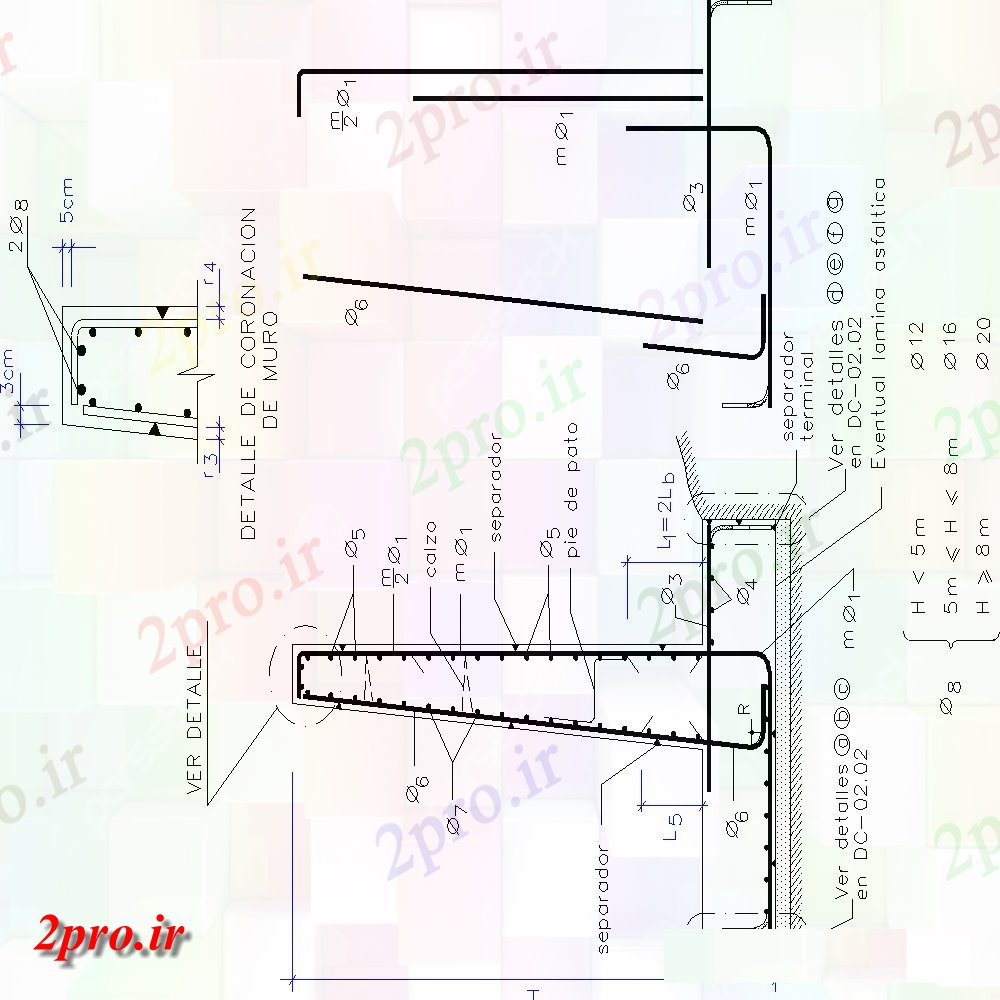 دانلود نقشه طراحی اتوکد پایه طرحی پایه پیچ مهره و بخش  چیدمان (کد154529)