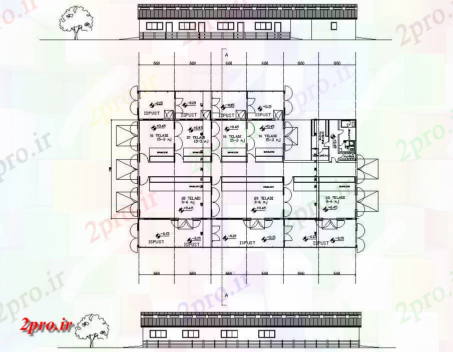 دانلود نقشه باشگاه گاو ریختن  طراحی  (کد154722)