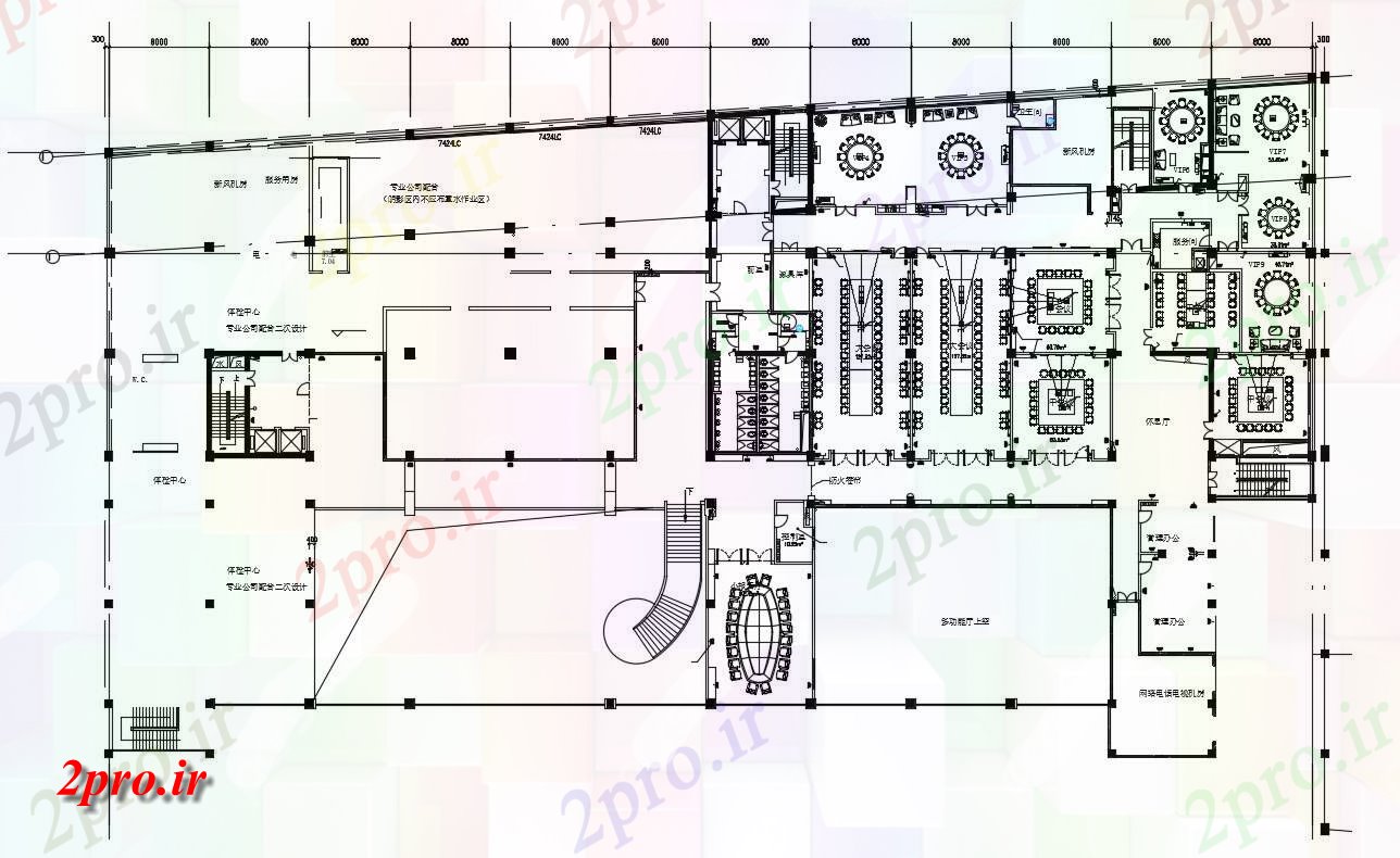دانلود نقشه جزئیات و فضای داخلی شرکت  ساختمان تجاری طراحی  طرحی مبلمان چیدمان (کد154951)