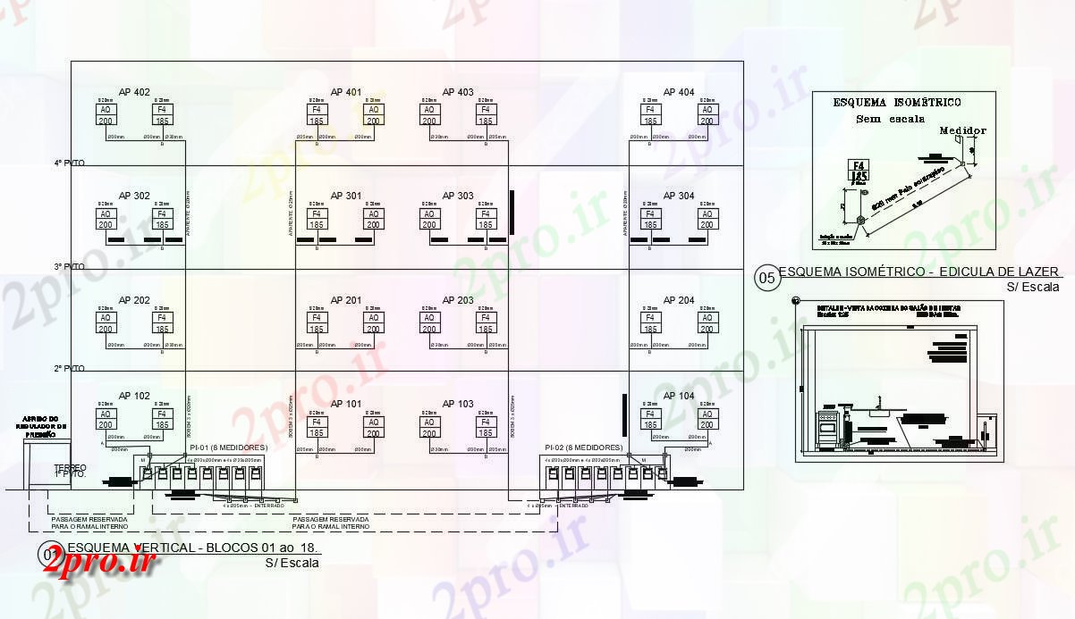 دانلود نقشه معماری نصب و راه اندازی برق طراحی مدار نمودار دو بعدی  اتوکد   (کد155129)