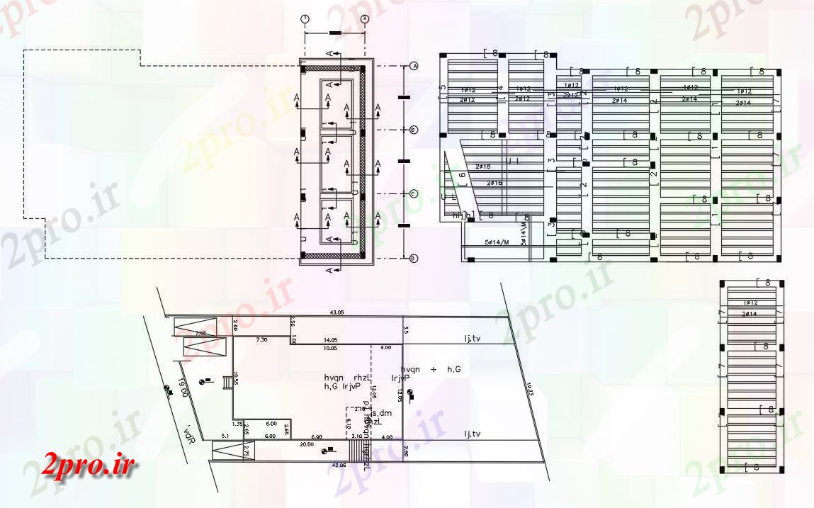 دانلود نقشه مسکونی  ، ویلایی ، آپارتمان  طرحی سایت آپارتمان   با ساخت و ساز طرحی کار (کد155563)