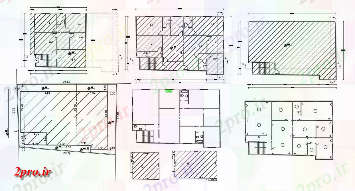 دانلود نقشه خانه های کوچک ، نگهبانی ، سازمانی - طرحی خانه برای 75 توسط 58 پا پلات (حجم توطئه 483 میدان متری) 14 در 21 متر (کد155685)