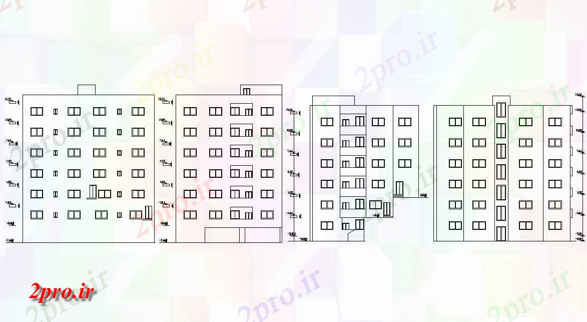 دانلود نقشه مسکونی  ، ویلایی ، آپارتمان  اتاق سفارش نمای طرحی   (کد155899)