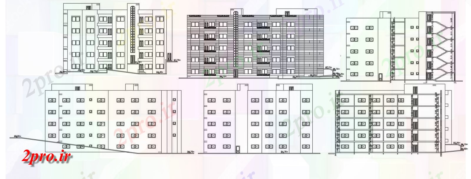 دانلود نقشه مسکونی  ، ویلایی ، آپارتمان  سطحی آپارتمان   طراحی ساختمان  نشیمن (کد156055)