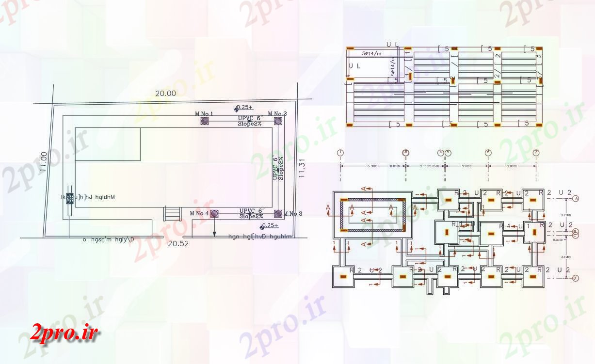 دانلود نقشه جزئیات ساخت و ساز توسط 50 فوت مربع خانه طرحی کار طراحی   (کد156122)