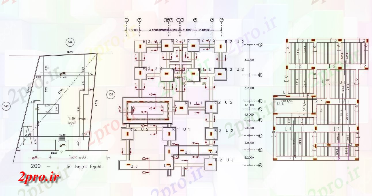 دانلود نقشه جزئیات ساخت و ساز طرحی ساخت و ساز فوت مربع خانه (کد156203)