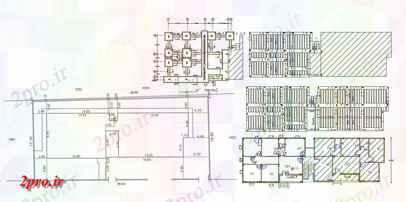 دانلود نقشه مسکونی  ، ویلایی ، آپارتمان  واحد آپارتمان   ساخت و ساز خانه طرحی کار (کد156365)