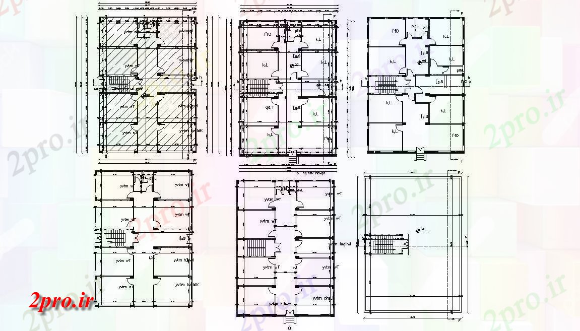 دانلود نقشه مسکونی  ، ویلایی ، آپارتمان  X 65      معماری خانه طرحی  (کد156716)