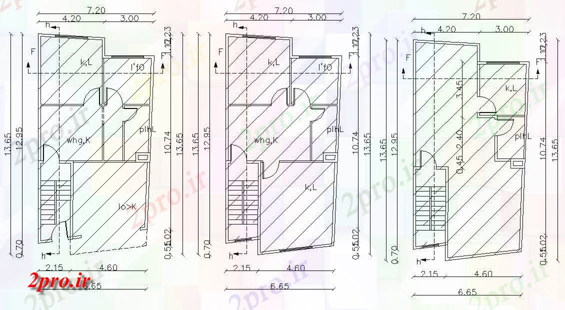 دانلود نقشه مسکونی  ، ویلایی ، آپارتمان  آپارتمان طبقه طراحی نشیمن  (کد156916)