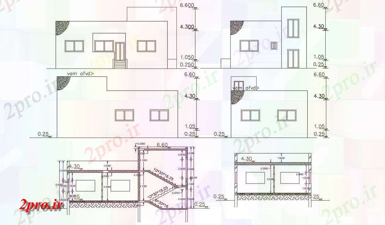 دانلود نقشه مسکونی  ، ویلایی ، آپارتمان  میدان محوطه ساختمان خانه (کد156989)