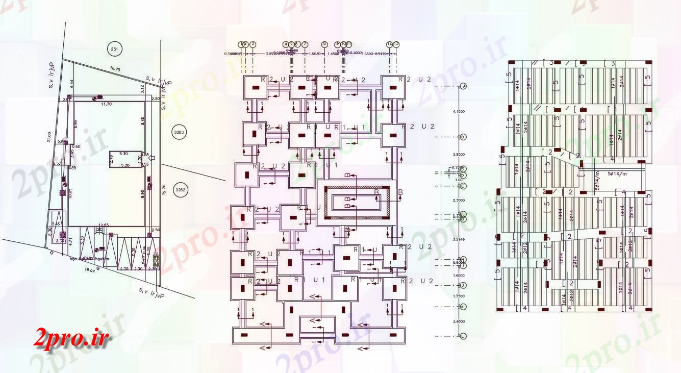 دانلود نقشه جزئیات ساخت و ساز خانه کار ساخت و ساز طرحی  نشیمن (کد157093)