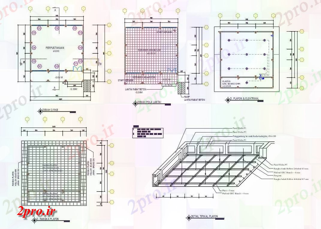 دانلود نقشه مسکونی ، ویلایی ، آپارتمان خانه کوچک طرحی 7 در 9 متر (کد157522)