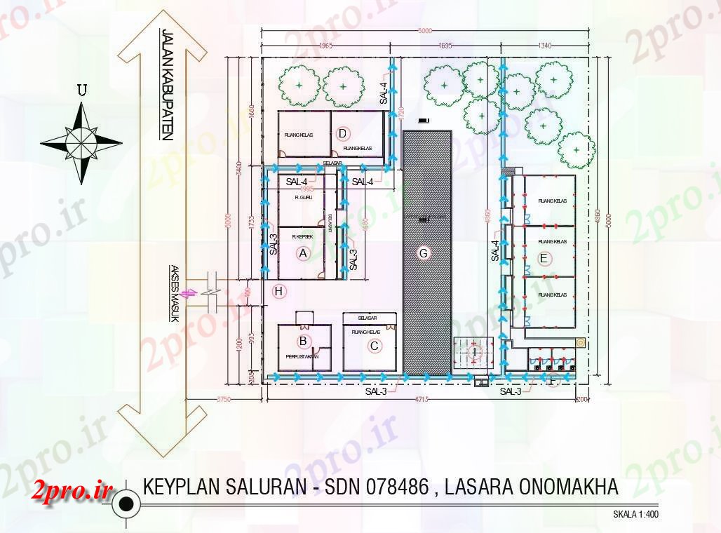 دانلود نقشه ساختمان اداری - تجاری - صنعتی دفتر طرحی جامع 8 در 24 متر (کد157573)