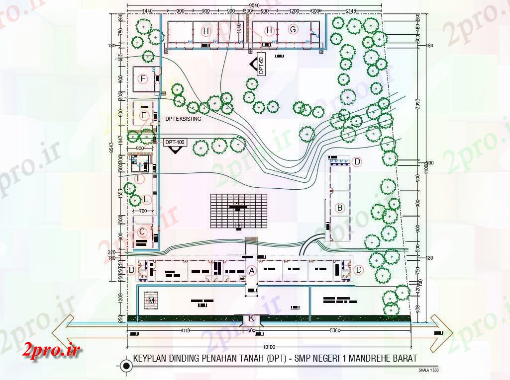 دانلود نقشه ساختمان دولتی ، سازمانی طرحی شهرداری اد طراحی 8 در 38 متر (کد157578)