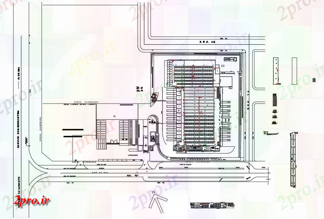 دانلود نقشه کارخانه صنعتی  ، کارگاه کارخانه صنعتی  ، کارگاه طرحی نشیمن  (کد157783)