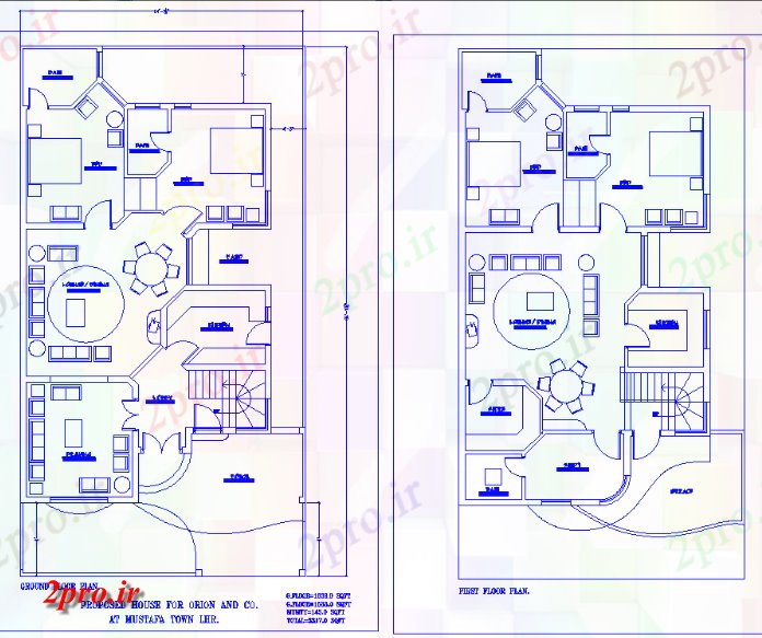 دانلود نقشه مسکونی ، ویلایی ، آپارتمان X65، 2BHK G + 1 طرحی خانه اتوکد 10 در 16 متر (کد158288)