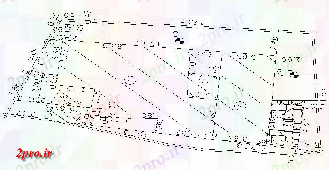 دانلود نقشه خانه های کوچک ، نگهبانی ، سازمانی - X 1153 پلات متر سایت برنامه  (کد158346)