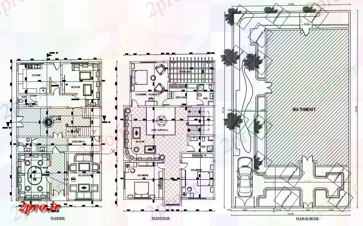 دانلود نقشه مسکونی ، ویلایی ، آپارتمان معماری خانه های داخلی طرحی و طرحی جامع 11 در 17 متر (کد158498)