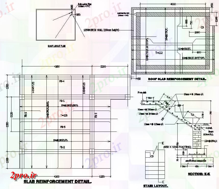دانلود نقشه جزئیات پایه  طراحی نشان دادن سقف دال جزئیات تقویت tower همراه  اتوکد (کد158895)