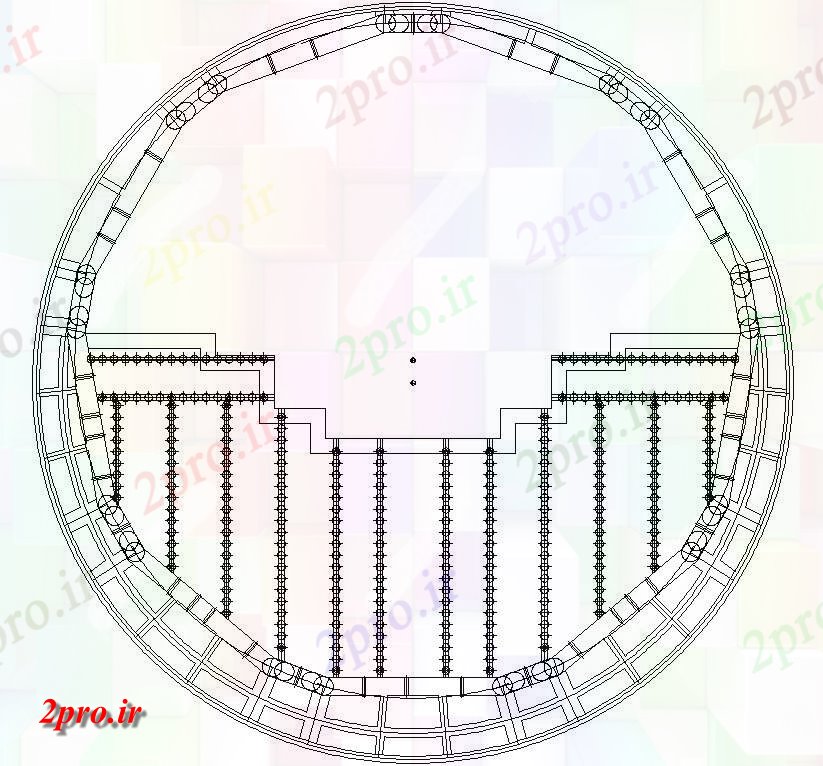 دانلود نقشه جزئیات تیر طراحی  داشتن جزئیات از تقویت پرتو جزئیات قطعه قطعه،   (کد158937)