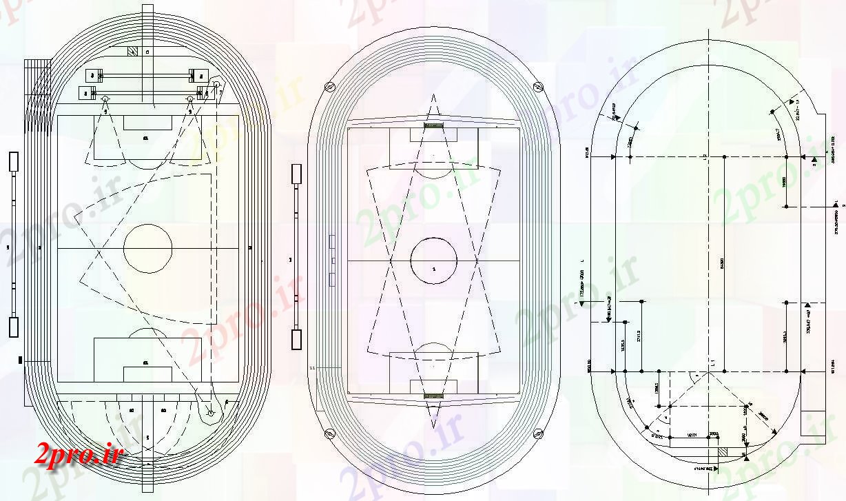 دانلود نقشه پلان مقطعی  داشتن جزئیات از جزئیات اندارد با dimensions جزئیات  (کد158971)