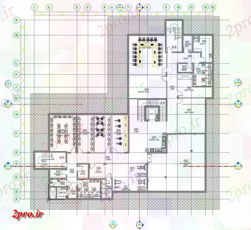 دانلود نقشه بلوک مبلمان  کشیدن  از مبلمان طراحی از building مسکونی  دو بعدی   (کد159014)