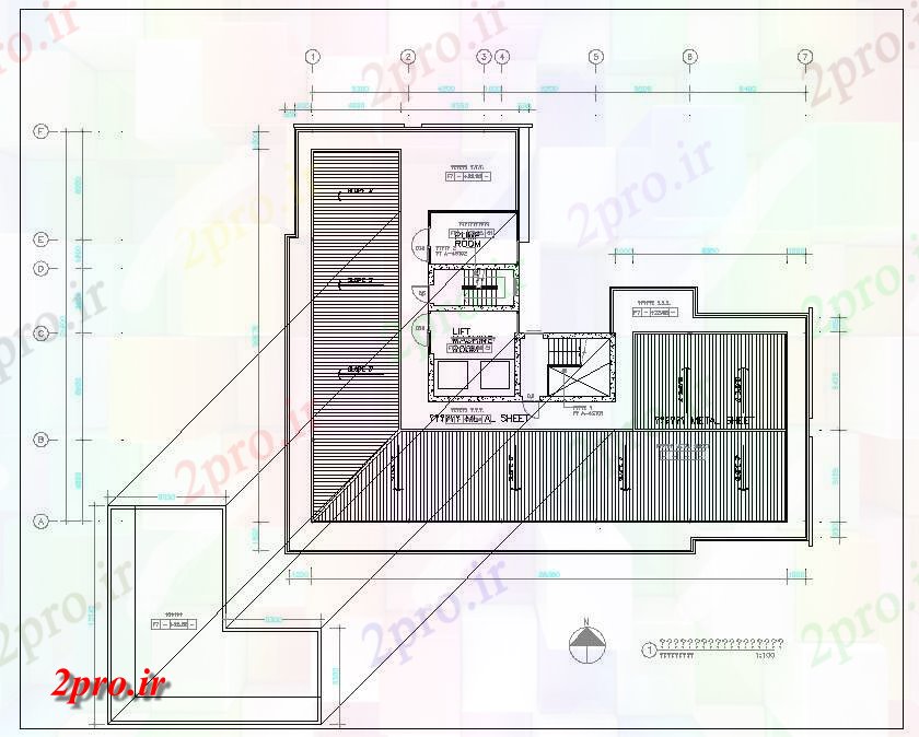 دانلود نقشه پلان مقطعی   ردیف مغازه ساختمان جزئیات موجود     اتوکد (کد159256)