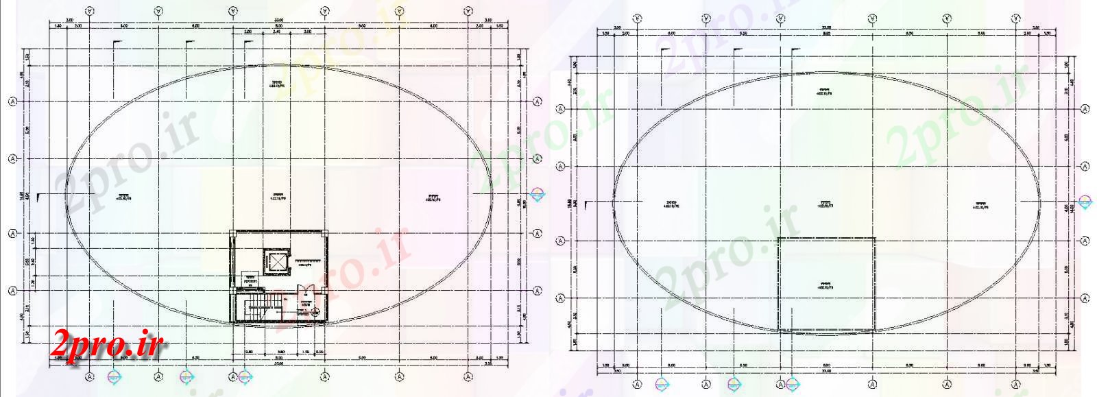 دانلود نقشه پلان مقطعی نشان می دهد    دو بعدی  جزئیات این طرحی سقف ساختمان های مسکونی    (کد159304)