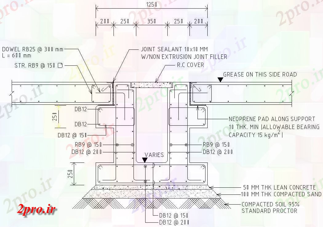 دانلود نقشه پلان مقطعی اتوکد دو بعدی  نشان می دهد  جزئیات از قطره قطره شدن معمولی و diagram کوره   (کد159317)