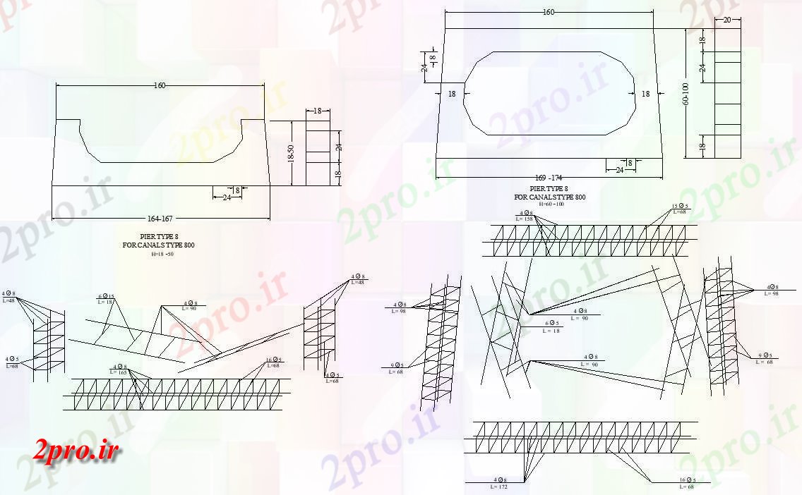 دانلود نقشه پلان مقطعی   از بخش جزئیات از فلوم طراحی مقطع    (کد159523)