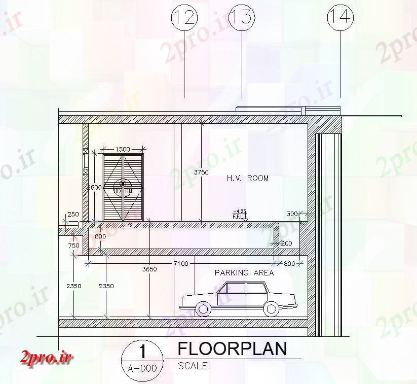 دانلود نقشه پلان مقطعی طراحی  های مهندسی جزئیات بخش زمین شناسی،   (کد159576)