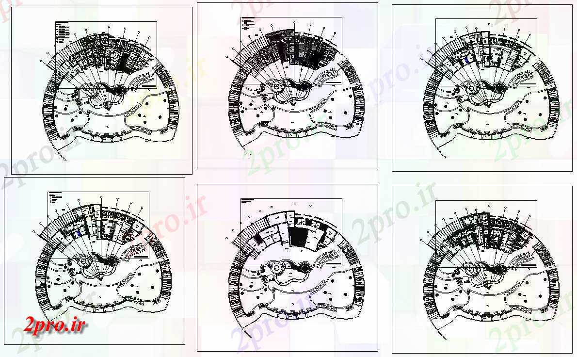 دانلود نقشه پلان مقطعی    نشیمن از طراحی بخش طراحی شهری      (کد159695)