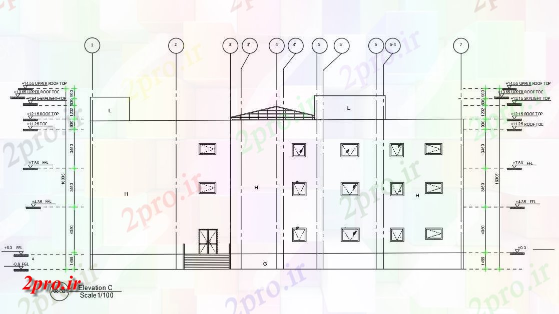 دانلود نقشه بیمارستان -  درمانگاه -  کلینیک ساختمان بیمارستان اتوکد  (کد159824)