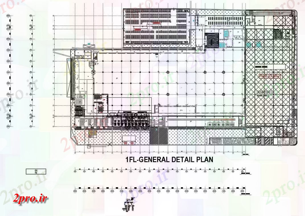 دانلود نقشه پلان مقطعی  طراحی از جنرال الکتریک بخش جزئیات طراحی  (کد159976)