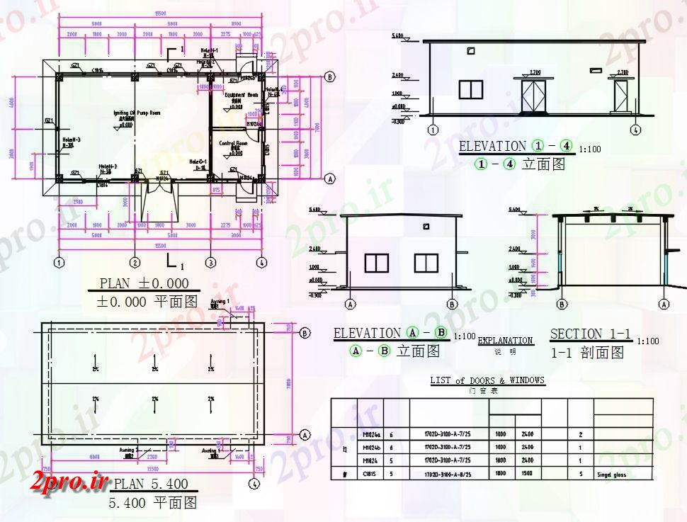 دانلود نقشه مسکونی ، ویلایی ، آپارتمان نفت تلمبه خانه ساخت و ساز ساختمان نشیمن طرحی با نما 8 در 15 متر (کد160152)