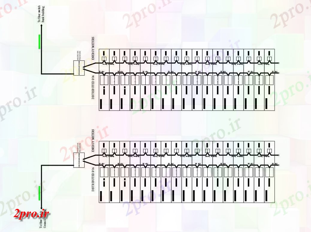 دانلود نقشه پلان مقطعی  نشیمن شورای PDU کوچک نظارت بر سیستم اطلاعات طراحی شماتیک      دو بعدی   (کد160290)