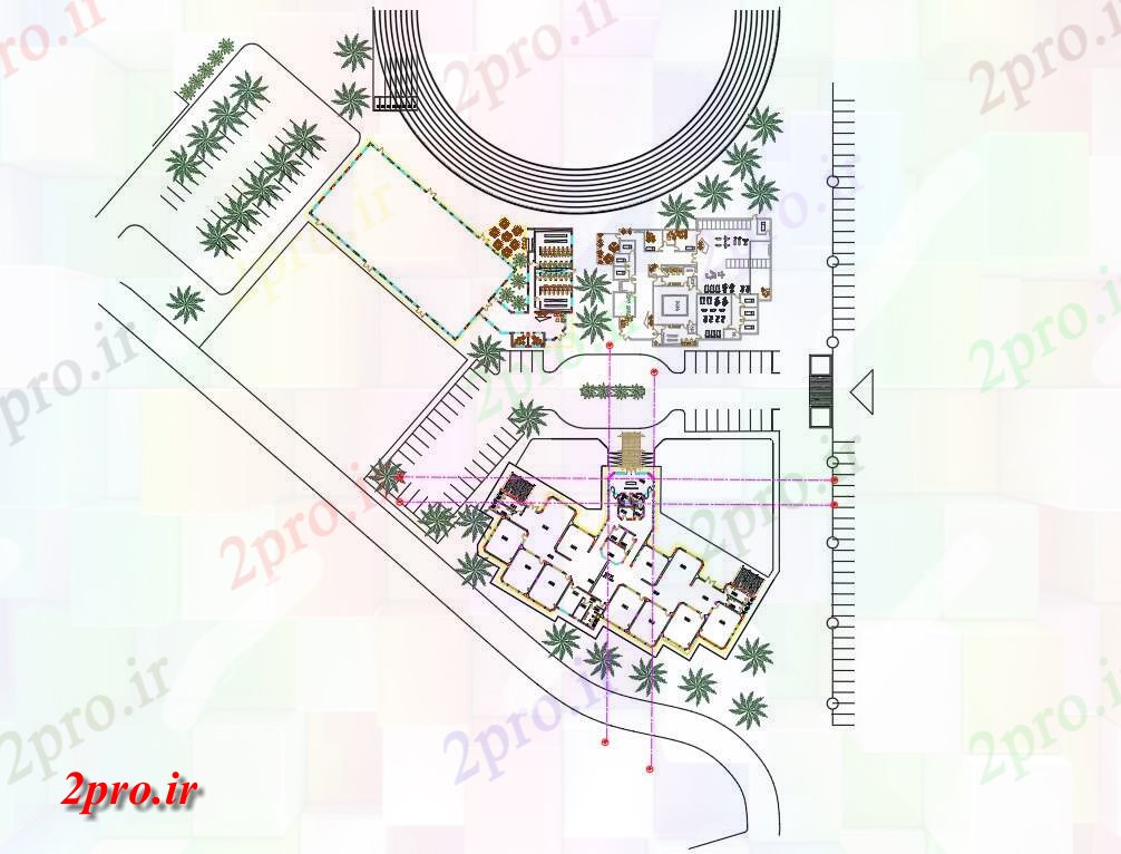 دانلود نقشه باشگاه معماری باشگاه خانه   (کد160658)