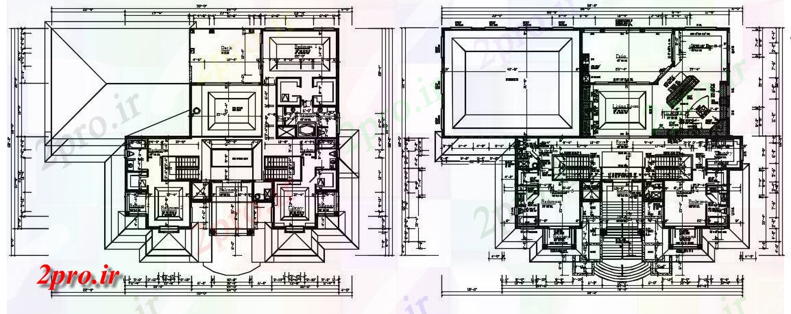 دانلود نقشه مسکونی ، ویلایی ، آپارتمان X90 معماری خانه طبقه همکف و طبقه اول طرحی نشیمن 20 در 26 متر (کد161087)
