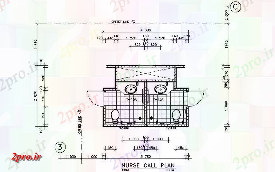 دانلود نقشه تجهیزات بهداشتی جزئیات کف های معمولی از toiletnroom (ساختمان بیمارستان)  در قالب    اتوکد         (کد161186)
