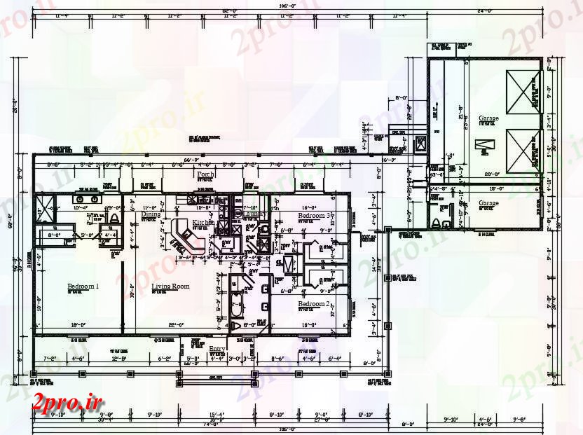 دانلود نقشه مسکونی ، ویلایی ، آپارتمان X68 معماری خانه طبقه همکف طرحی نشیمن 20 در 31 متر (کد161200)